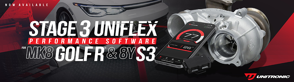Stage 3 UniFLEX Performance Software for MK8 Golf R & 8Y S3 2.0TSI EVO4 - Now Available